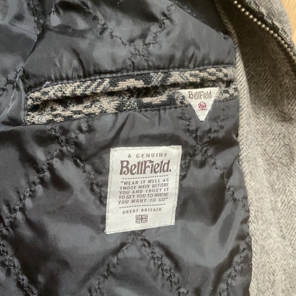 BellField English wool short men’s jacket bomber - Picture 4 of 9